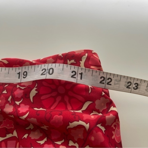 NEW Rhode Zinnia Floral High Rise Medium Coverage Bikini bottom red size 3X - Picture 13 of 13